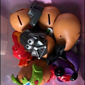 Star Wars Potato Head Playset - Black, Brown, Red, Green, Purple